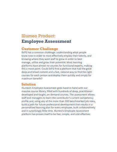 employee assessment