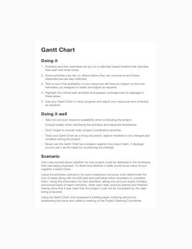 formal constructing gantt chart template