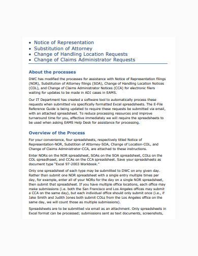 notice of legal representation in pdf