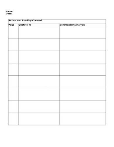 blank double entry journal template