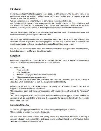 Complaints investigator cover letter image