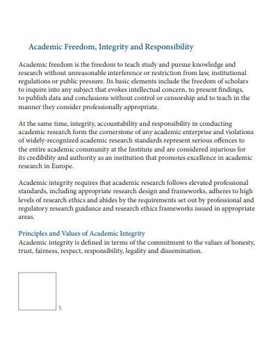 academic and research ethics