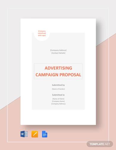 campaign proposal template