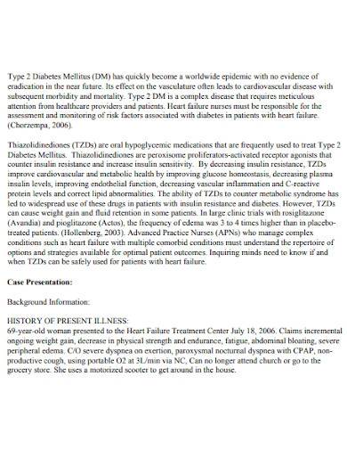 diabetes patient case study