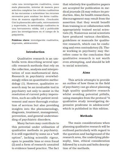 components of a qualitative research proposal