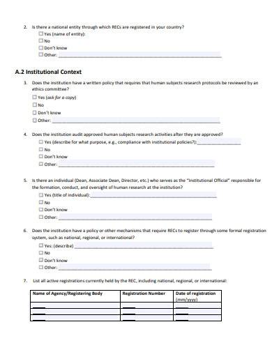 formal research ethics form