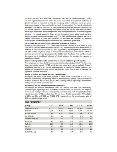 independent equity research report format
