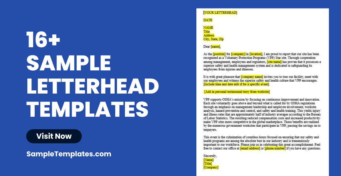letterhead template