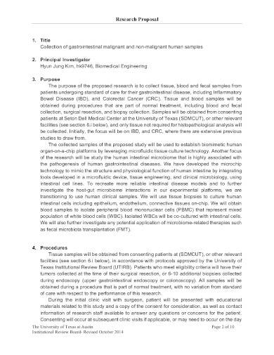 research proposal health topics