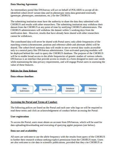 research data sharing agreement template