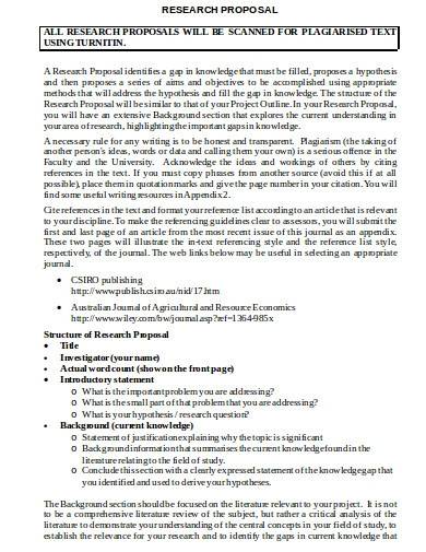 scientific research proposal template