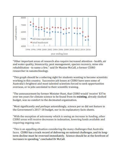 simple scientific research report