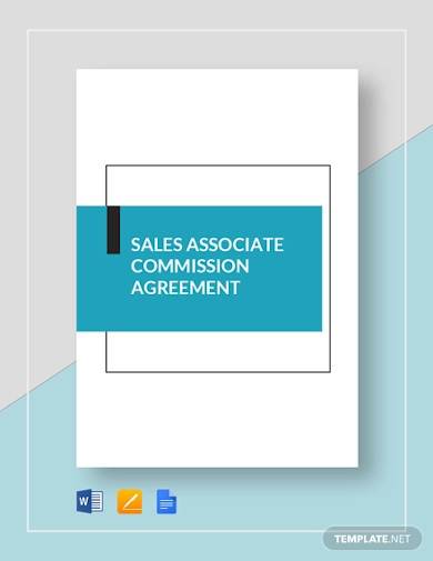 commission agreement template