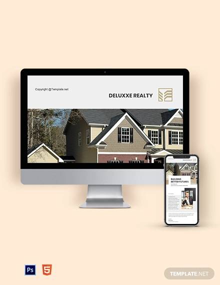 free basic real estate newsletter template