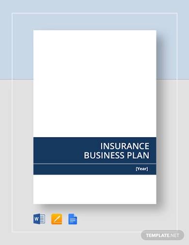 insurance business plan template