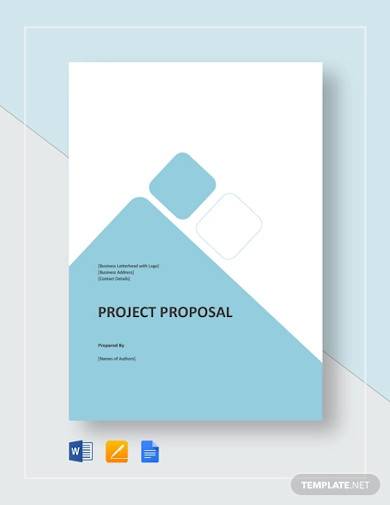 ngo project proposal template