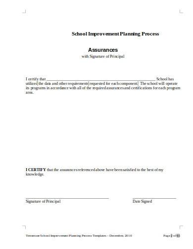 school improvement planning process