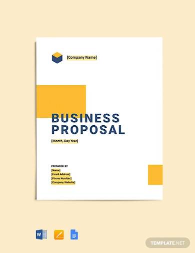construction business plan cover page