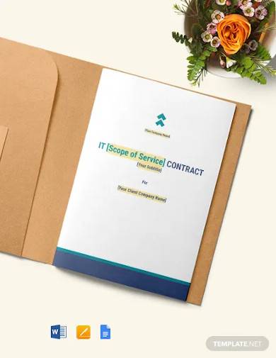 annual maintenance contract template for it services