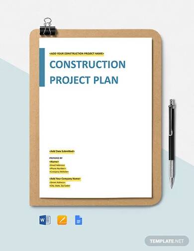 construction procurement management plan template