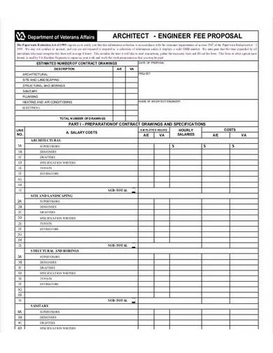 FREE 8 Fee Proposal Samples In MS Word Pages Google Docs PDF