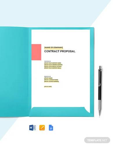 hotel management contract proposal template