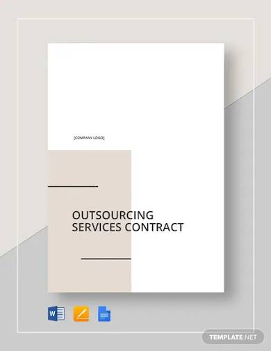 outsourcing services contract template