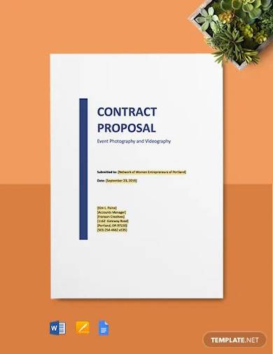 partnership contract proposal template