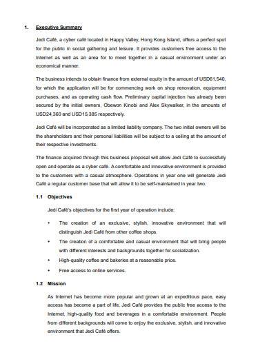 business plan on cyber cafe pdf