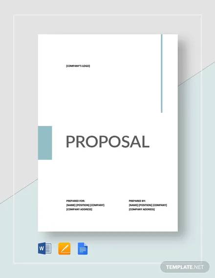 sample proposal template