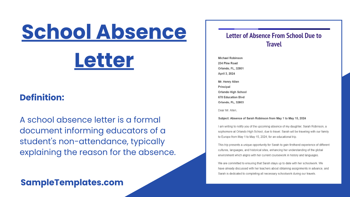 school-absence-letter