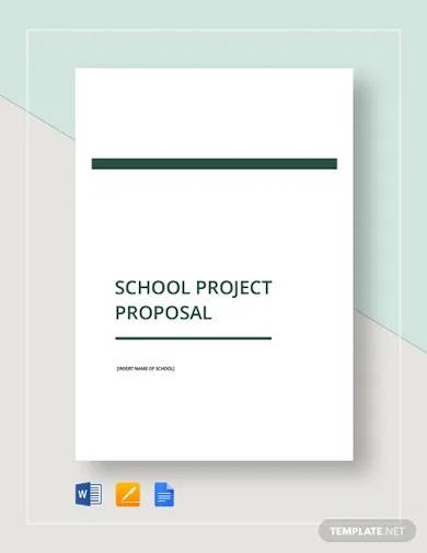 school project proposal template