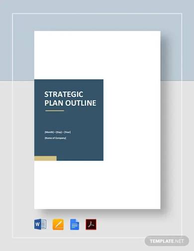 strategic plan outline template