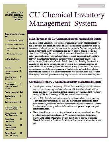 chemical inventory management system