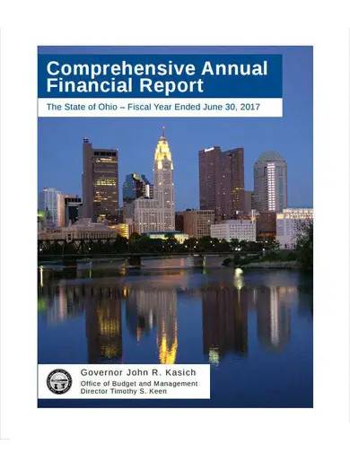 sample comprehensive annual financial report