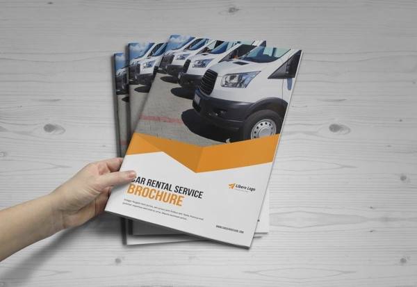 automotive car brochure template