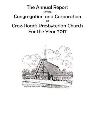 church annual report