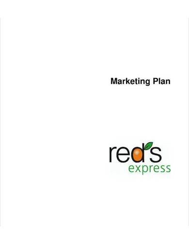 sample restaurant marketing plan