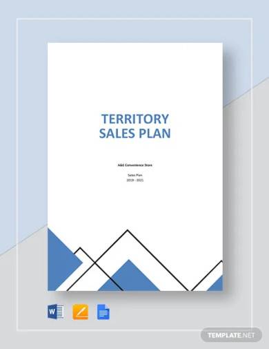 territory sales plan template