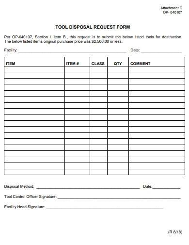tool inventory form template