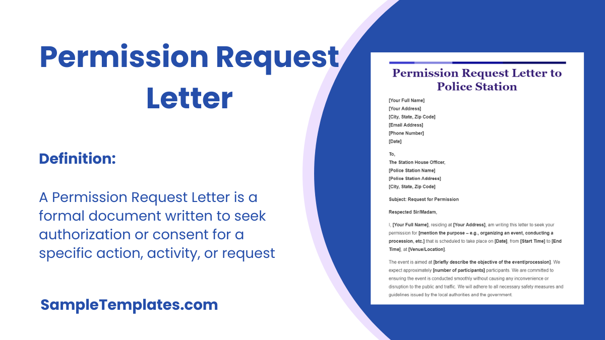 Permission Request Letter
