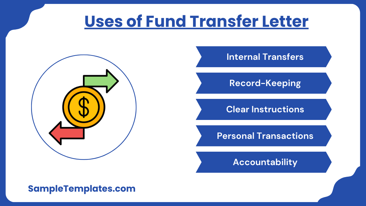 uses of fund transfer letter