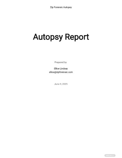 autopsy report sample