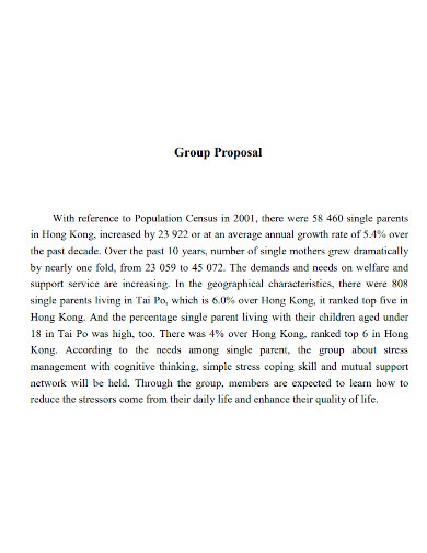editable group proposal