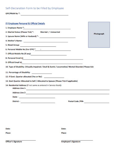 united airlines self declaration form