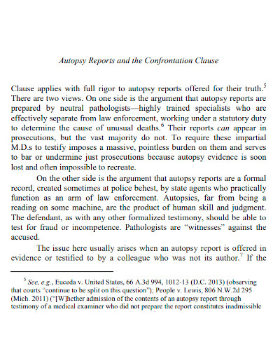 printable autopsy report