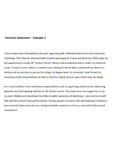 printable college application personal statement