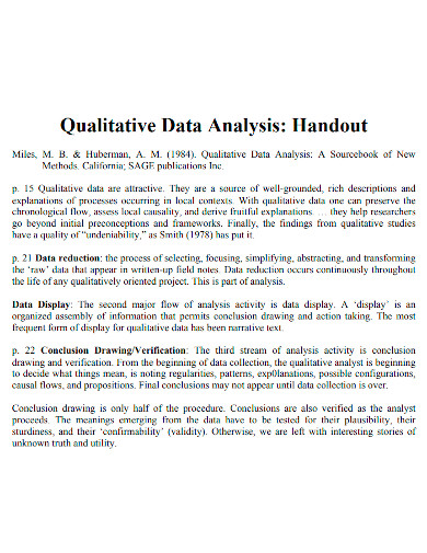 printable qualitative data analysis