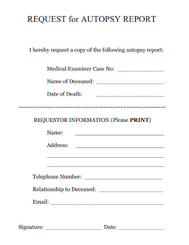 How Long For An Autopsy Report