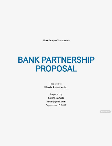 business partnership proposal sample